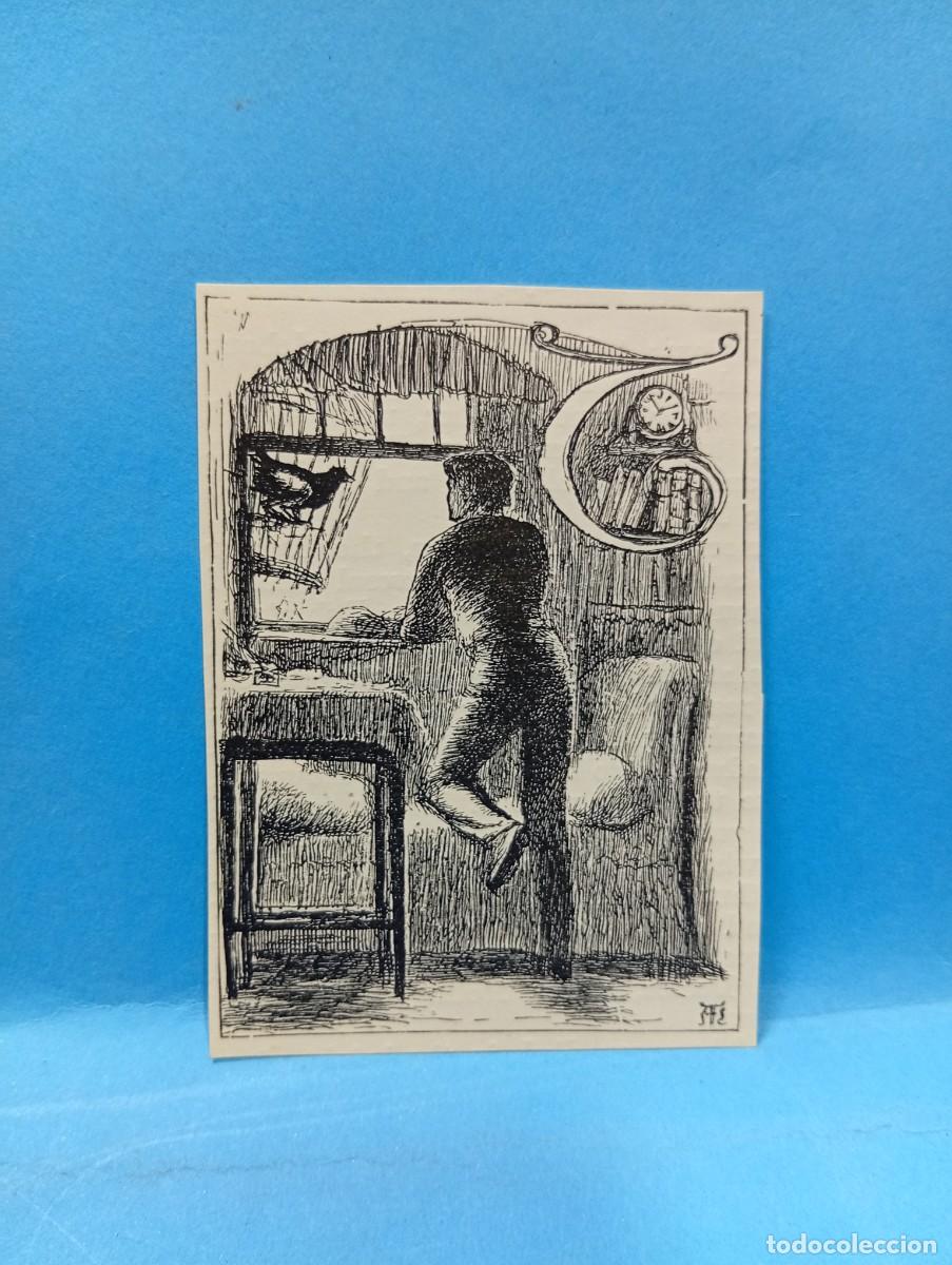 Otros Art&iacute;culos de Coleccionismo en Papel: ILUSTRACION DE LIBROS. MEDIDAS : 8 X 5.5 CM APROX.