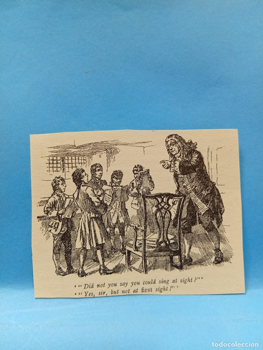 Otros Art&iacute;culos de Coleccionismo en Papel: ILUSTRACION DE LIBROS. MEDIDAS : 9 X 7 CM APROX.