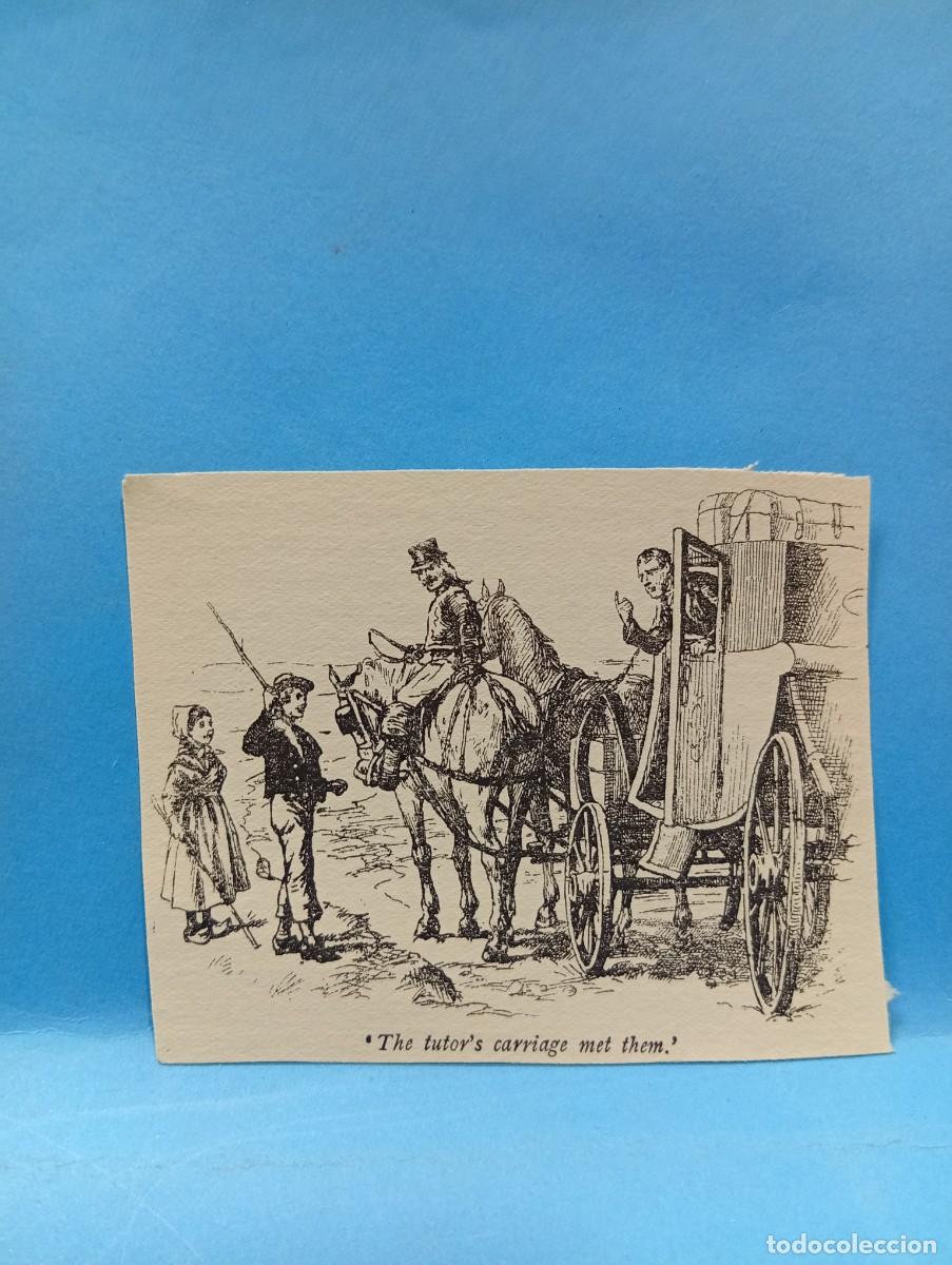 Otros Art&iacute;culos de Coleccionismo en Papel: ILUSTRACION DE LIBROS. MEDIDAS : 7 X 8.5 CM APROX.