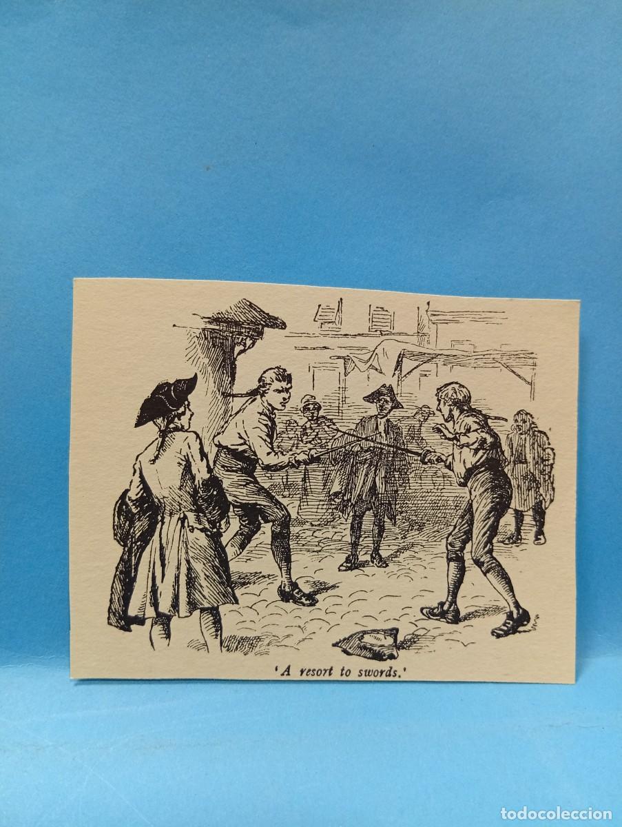 Otros Art&iacute;culos de Coleccionismo en Papel: ILUSTRACION DE LIBROS. MEDIDAS : 7.5 X 9.5 CM APROX.