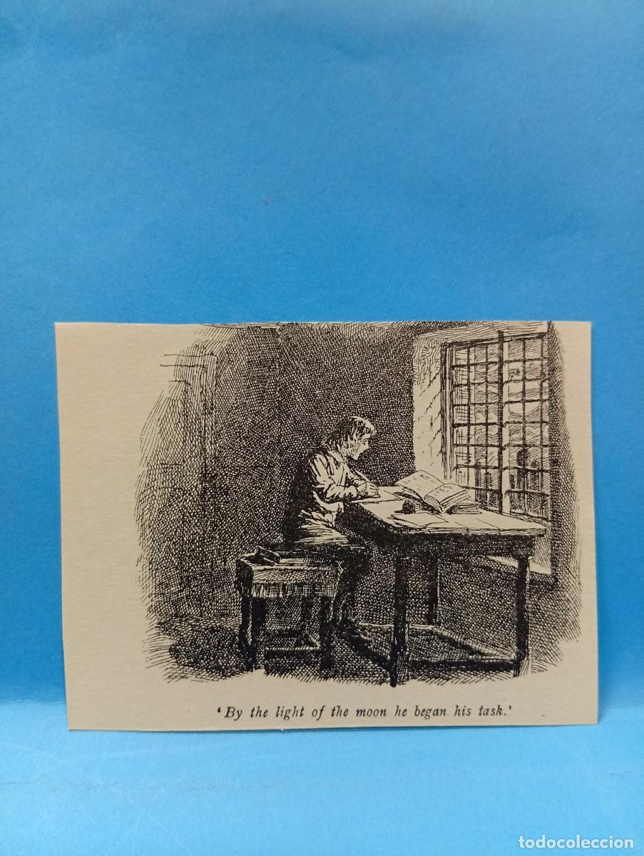 Otros Art&iacute;culos de Coleccionismo en Papel: ILUSTRACION DE LIBROS. MEDIDAS : 7.5 X 9.5 CM APROX.