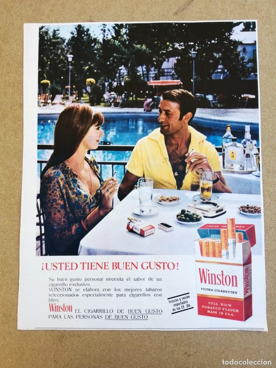 Otros Art&iacute;culos de Coleccionismo en Papel: ANUNCIO. CIGARRILLOS WINSTON