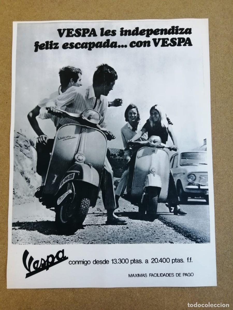 Otros Art&iacute;culos de Coleccionismo en Papel: ANUNCIO. MOTOCICLETAS VESPA