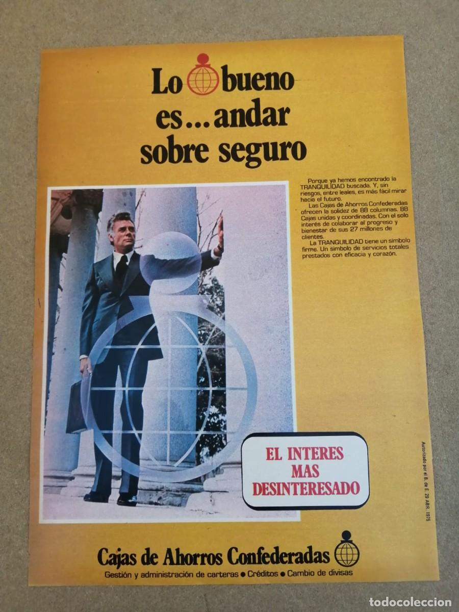 Otros Art&iacute;culos de Coleccionismo en Papel: ANUNCIO. CAJAS DE AHORROS CONFEDERADAS