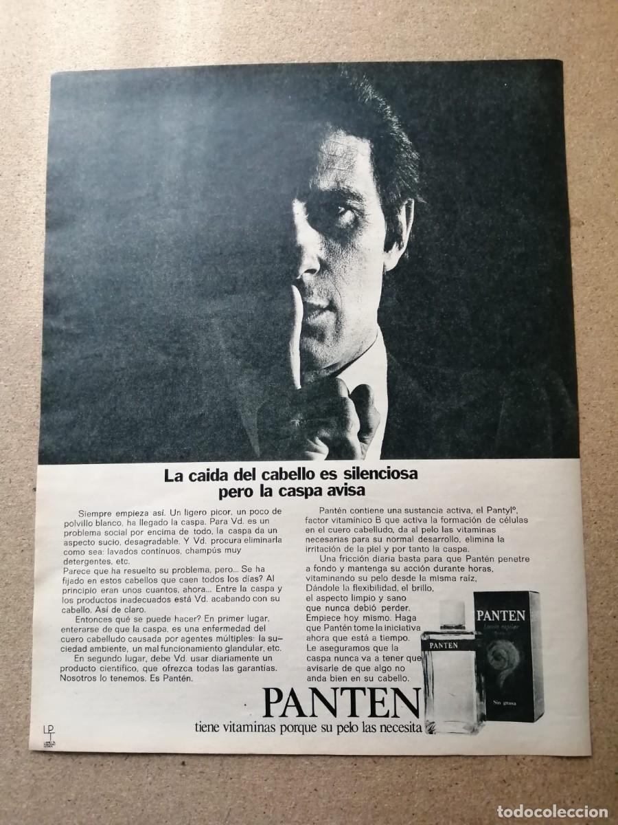 Otros Art&iacute;culos de Coleccionismo en Papel: ANUNCIO. PANTEN ANTI CAIDA DEL CABELLO