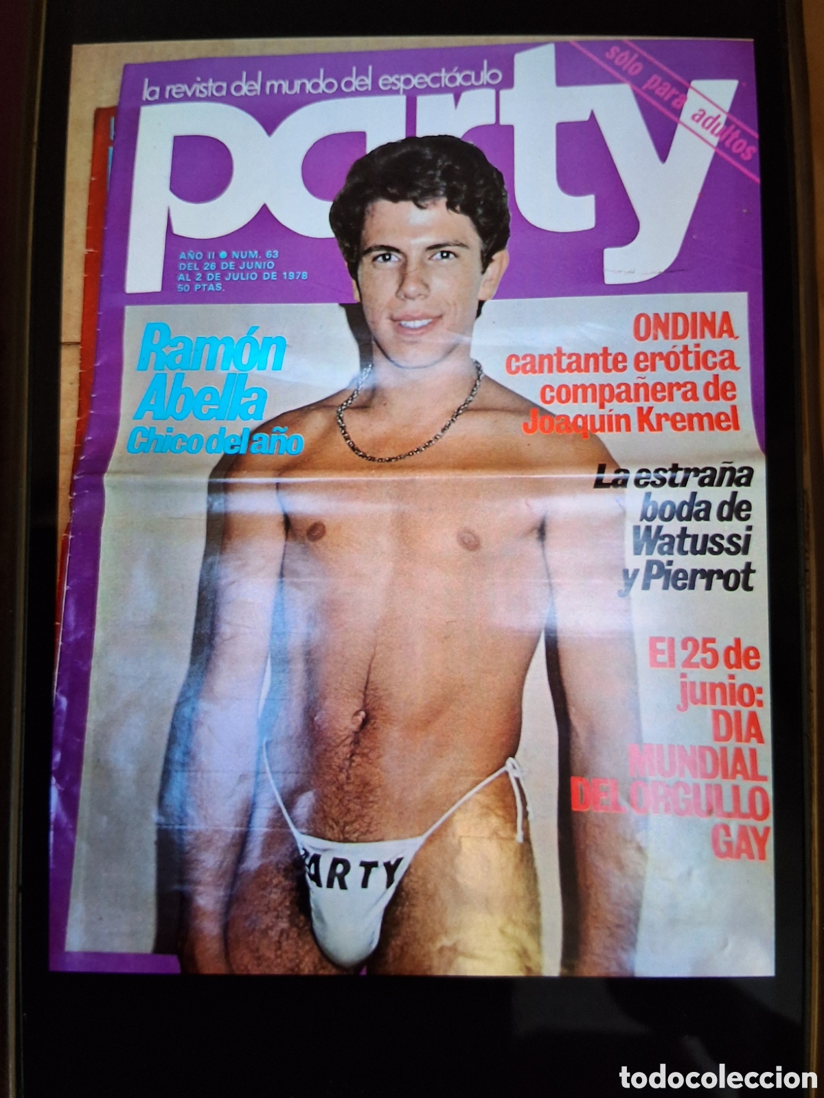 Otros Art&iacute;culos de Coleccionismo en Papel: Party la revista del mundo del espect&aacute;culo n&uacute;mero 63 (2/7/1978)