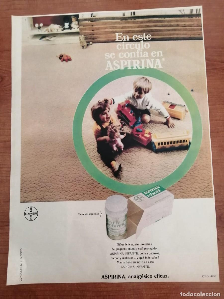 Otros Art&iacute;culos de Coleccionismo en Papel: ANUNCIO. ASPIRINA, BAYER