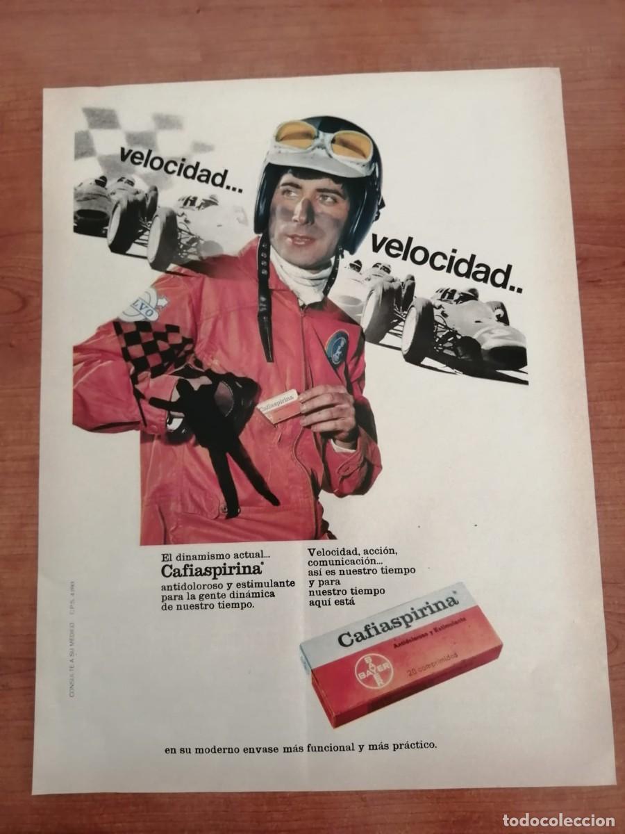 Otros Art&iacute;culos de Coleccionismo en Papel: ANUNCIO. CAFIASPIRINA, DE BAYER