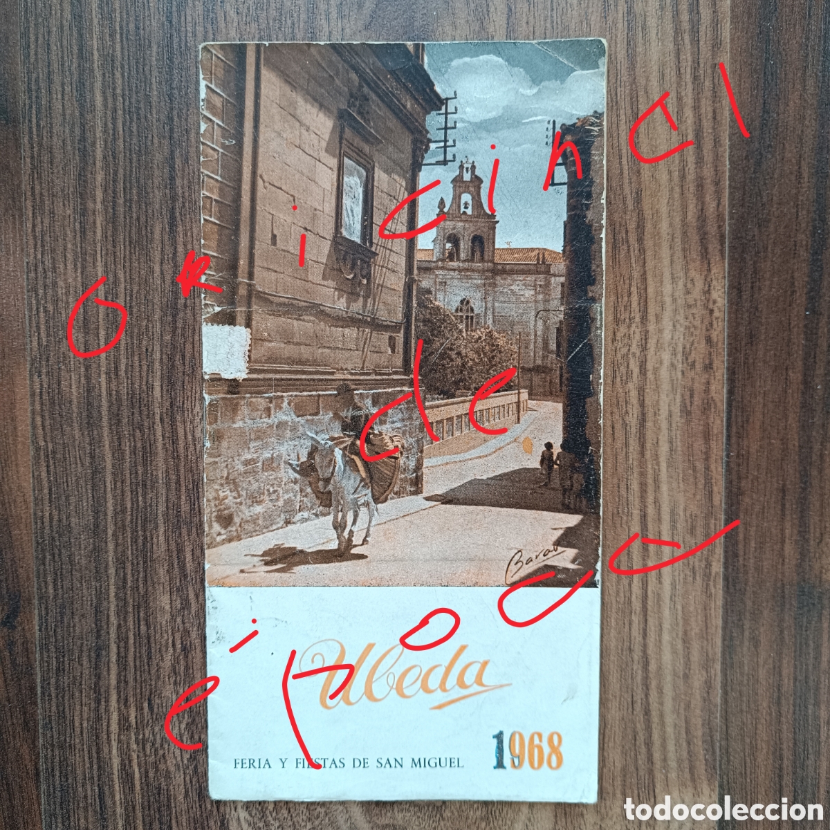 Collectionnisme Papier divers: Programa feria Ubeda 1968.