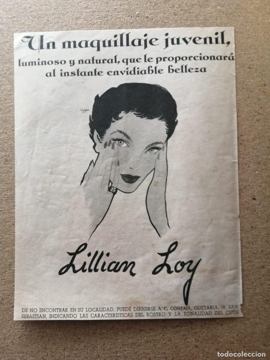 Collectionnisme Papier divers: ANUNCIO. MAQUILLAJE LILLIAN LOY