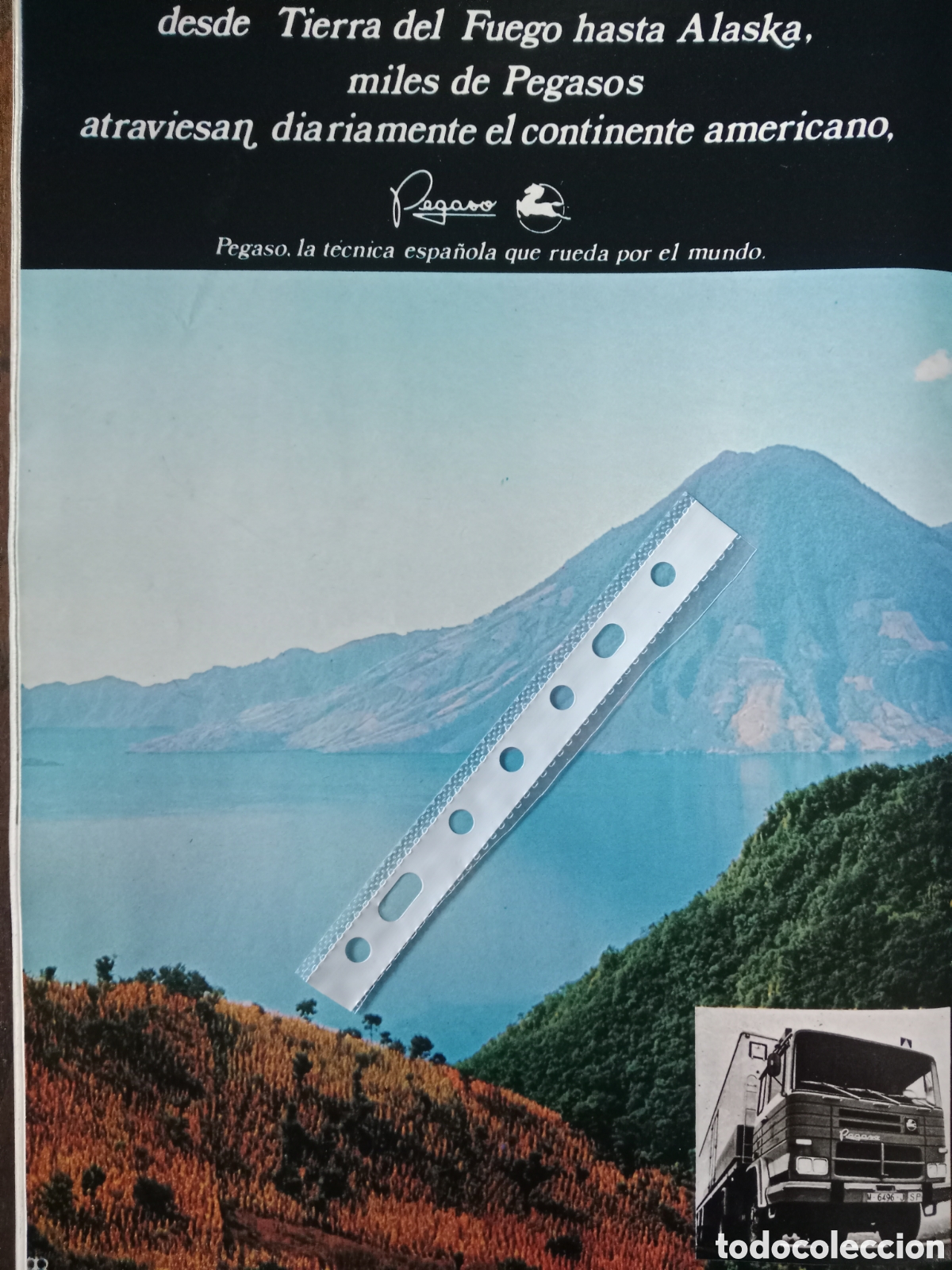 Otros Art&iacute;culos de Coleccionismo en Papel: Publicidad cami&oacute;n Pegaso 2080 de 1976