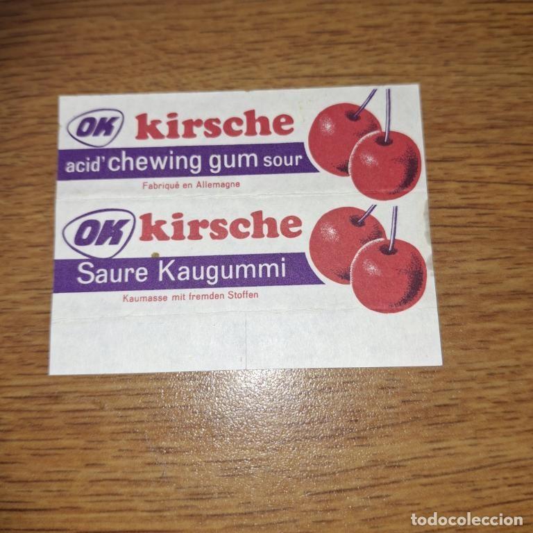 Otros Art&iacute;culos de Coleccionismo en Papel: Envoltura de chicle OK kirche 1980s OK kirche