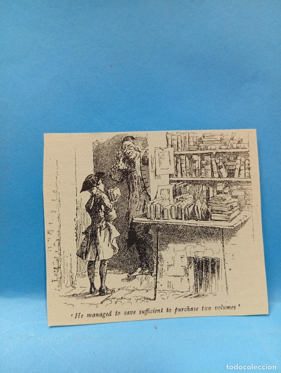 Otros Art&iacute;culos de Coleccionismo en Papel: ILUSTRACION DE LIBROS. MEDIDAS : 7.5 x 8.5 CM APROX.