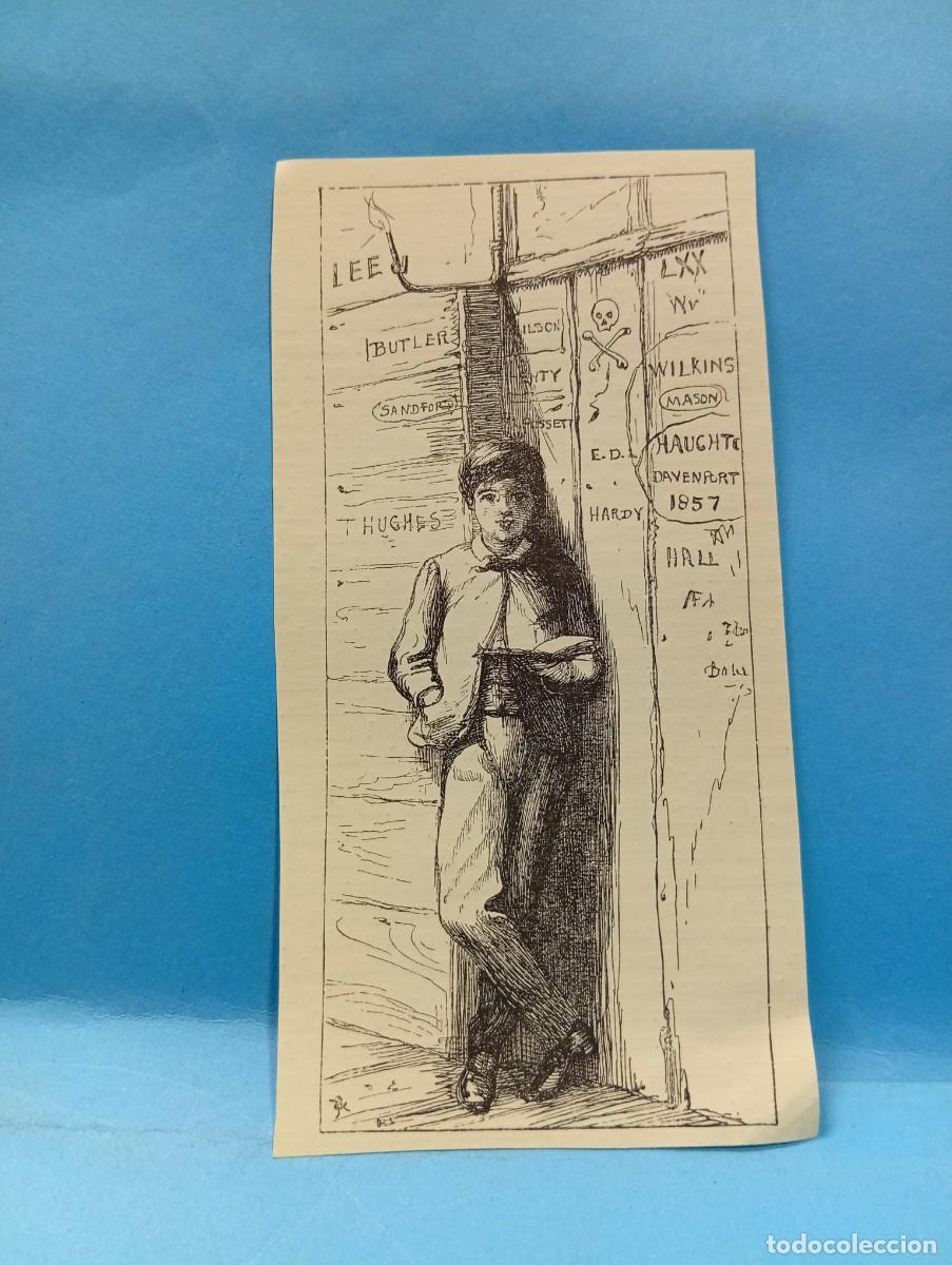 Otros Art&iacute;culos de Coleccionismo en Papel: ILUSTRACION DE LIBROS. MEDIDAS : 13.5 x 7 CM APROX.