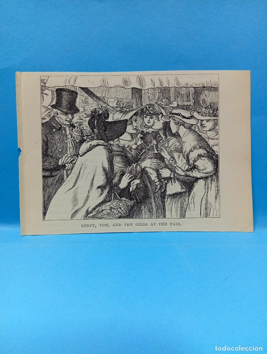 Otros Art&iacute;culos de Coleccionismo en Papel: ILUSTRACION DE LIBROS. MEDIDAS : 8.5 X 12.5 CM APROX.