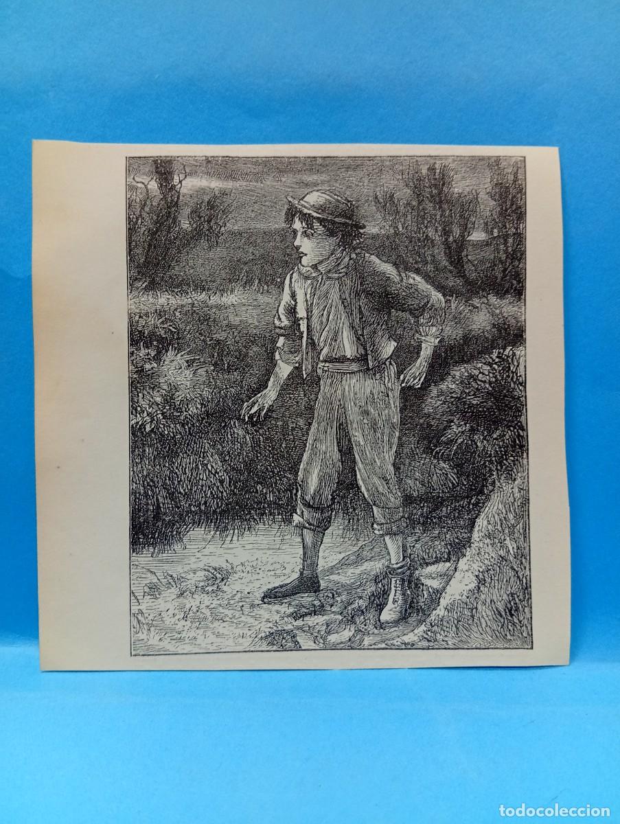 Otros Art&iacute;culos de Coleccionismo en Papel: ILUSTRACION DE LIBROS. MEDIDAS : 11.5 X 11.5 CM APROX.
