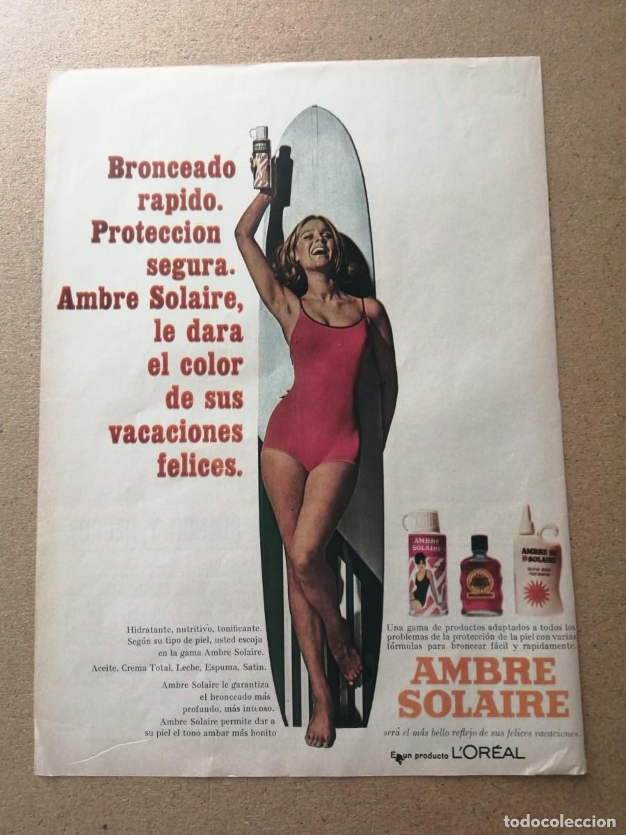Paper Collecting Others: ANUNCIO. AMBRE SOLAIRE