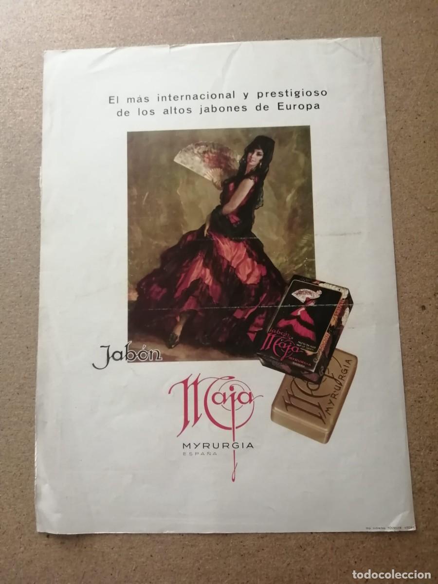 Otros Art&iacute;culos de Coleccionismo en Papel: ANUNCIO. JABON MAJA, DE MYRURGIA