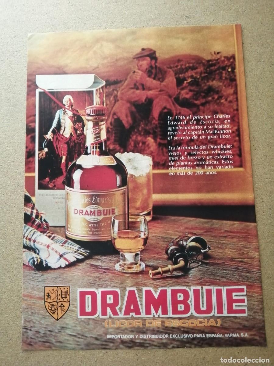 Otros Art&iacute;culos de Coleccionismo en Papel: ANUNCIO. LICOR DE ESCOCIA DRAMBUIE