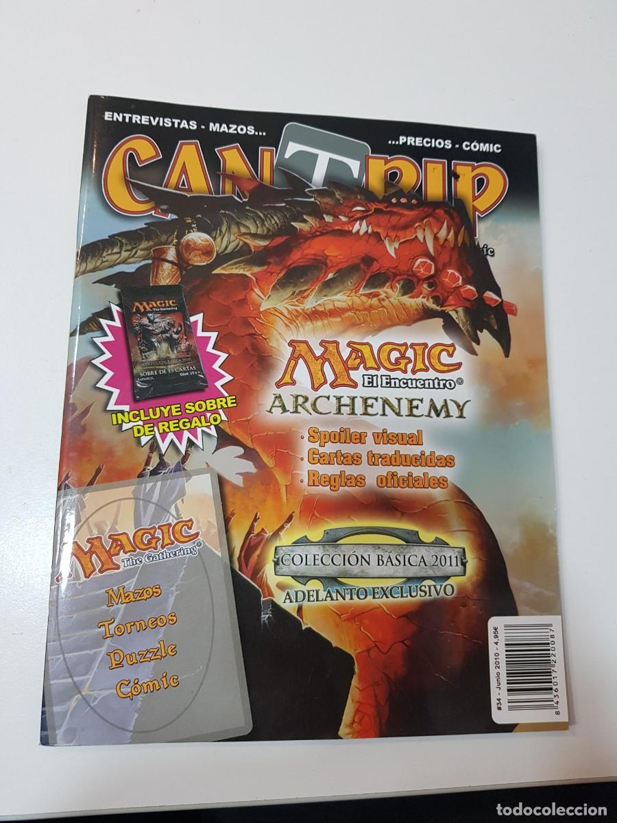 Otros Art&iacute;culos de Coleccionismo en Papel: Revista Magic Cantrip #34 Junio 2010