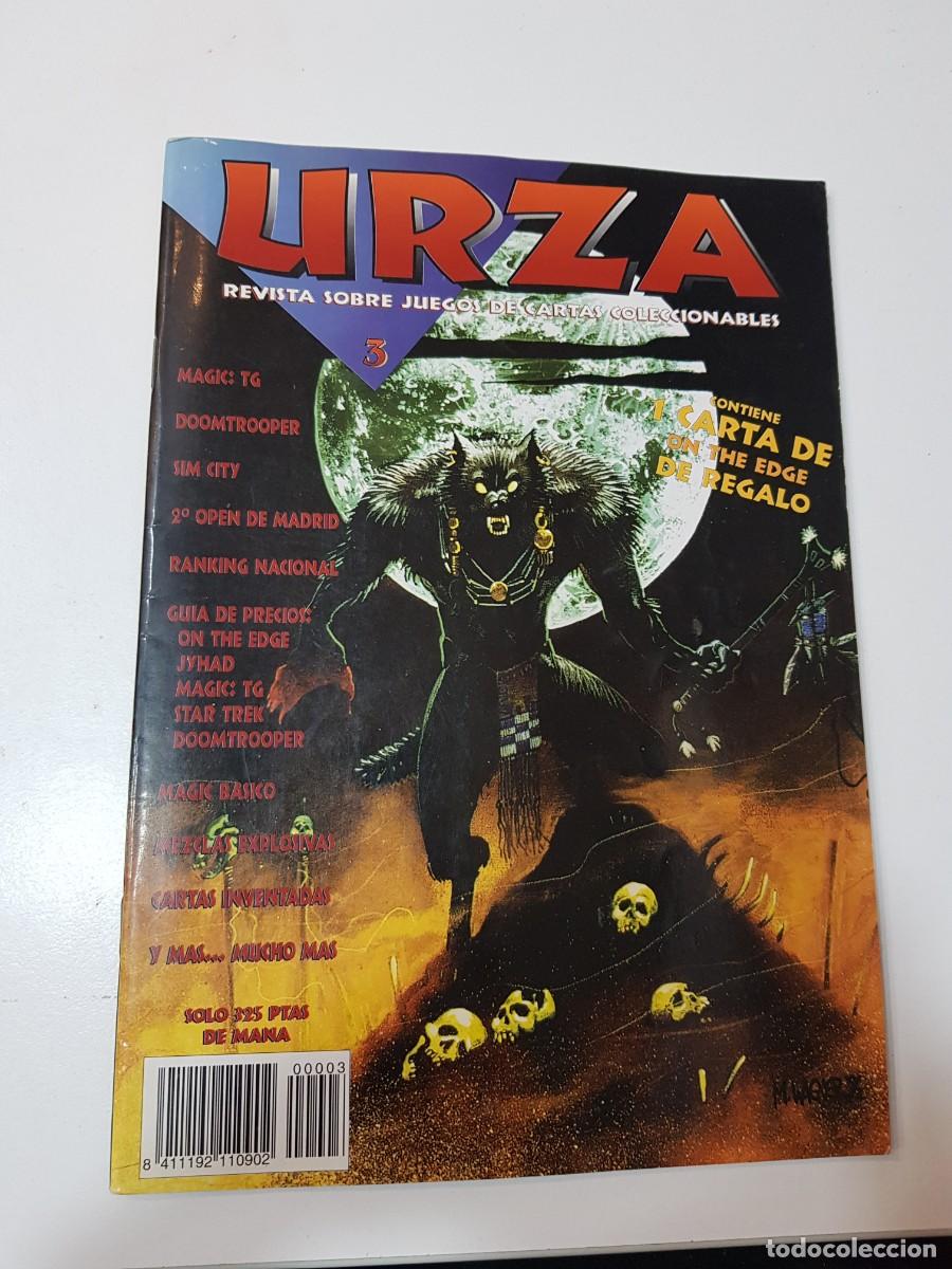 Otros Art&iacute;culos de Coleccionismo en Papel: Revista sobre juegos de cartas coleccionables URZA Num 3