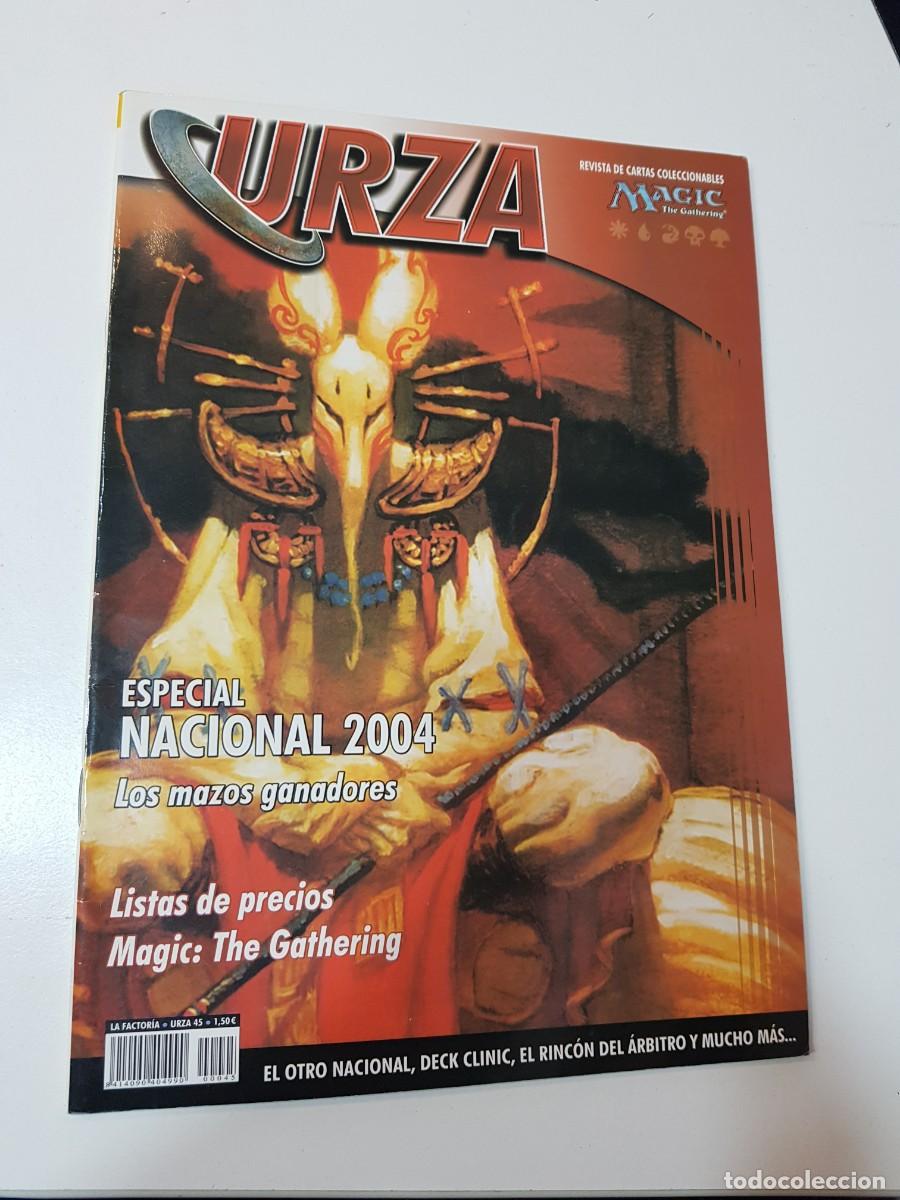 Otros Art&iacute;culos de Coleccionismo en Papel: Revista sobre juegos de cartas coleccionables URZA Num 45