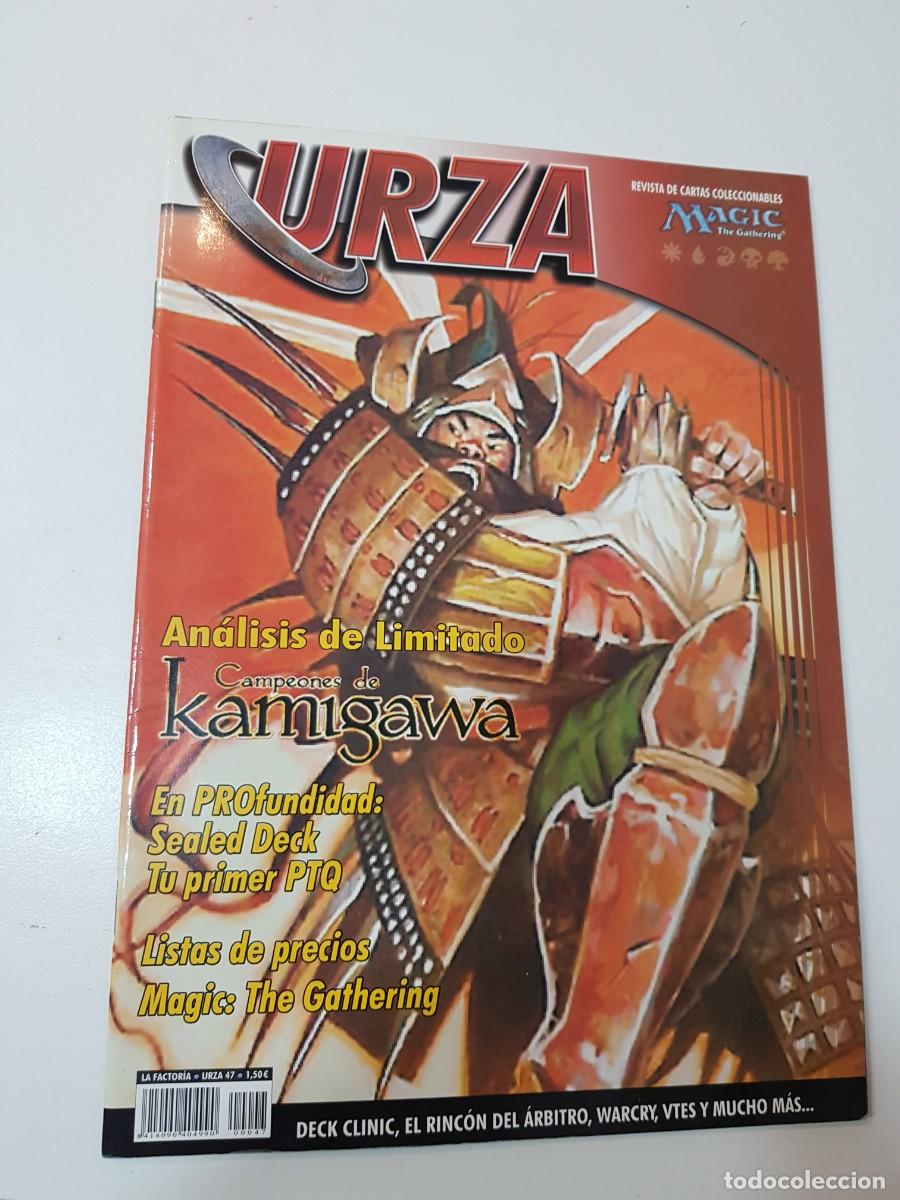 Otros Art&iacute;culos de Coleccionismo en Papel: Revista sobre juegos de cartas coleccionables URZA Num 47