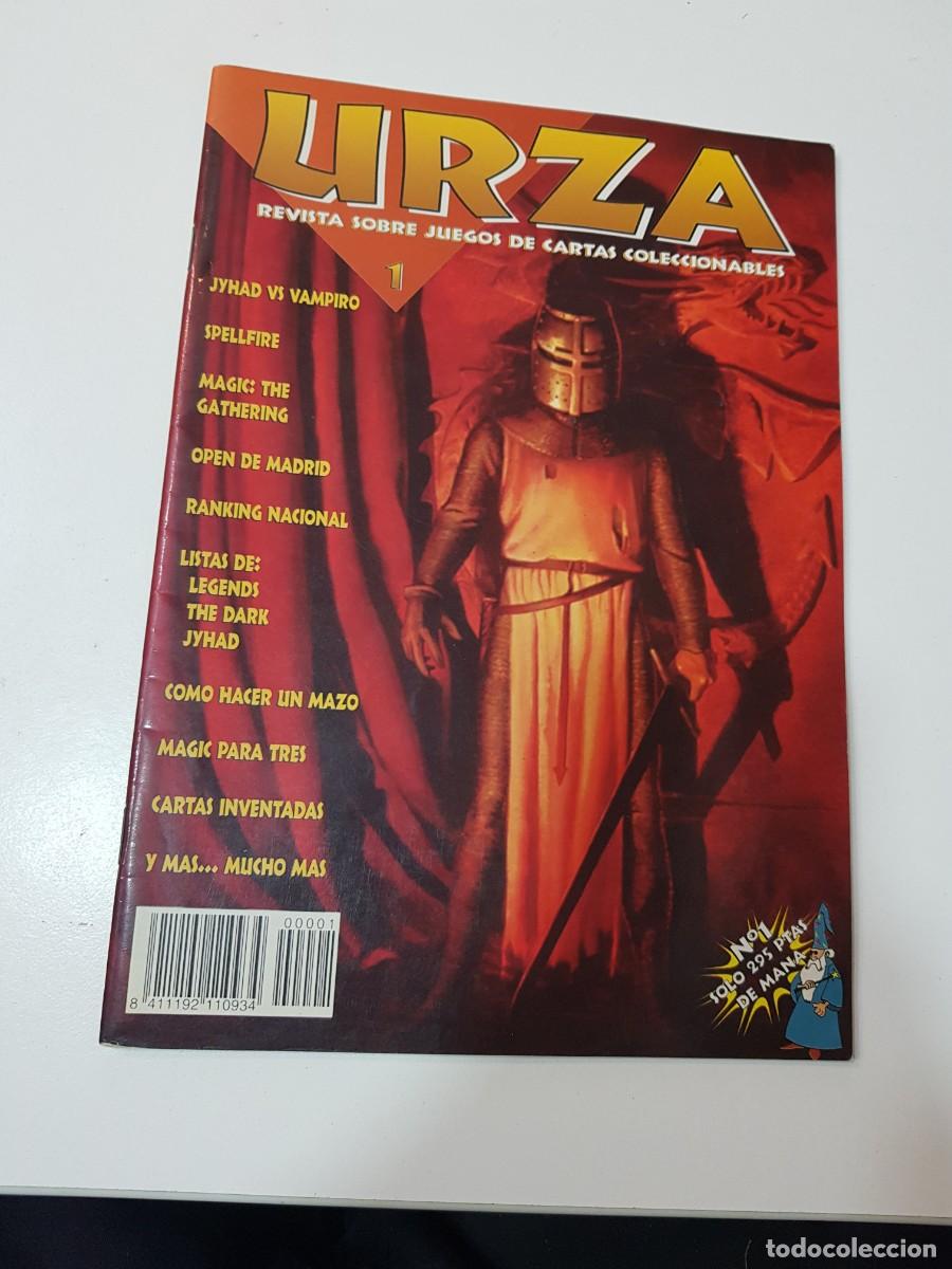 Otros Art&iacute;culos de Coleccionismo en Papel: Revista sobre juegos de cartas coleccionables URZA Num 1