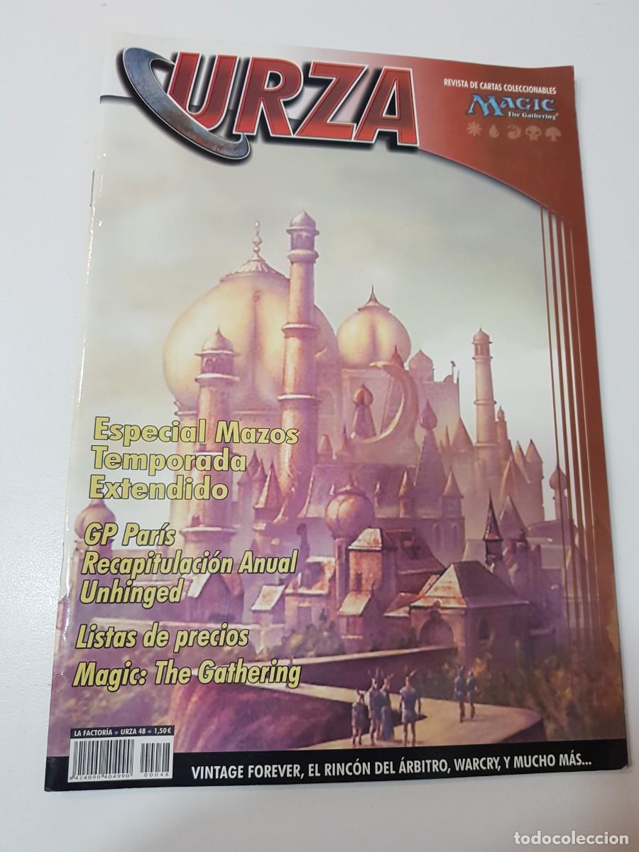 Otros Art&iacute;culos de Coleccionismo en Papel: Revista sobre juegos de cartas coleccionables URZA Num 48