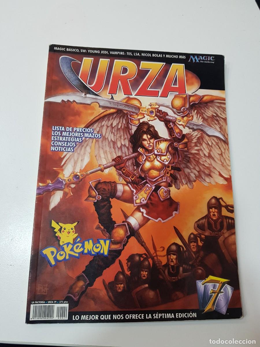 Otros Art&iacute;culos de Coleccionismo en Papel: Revista sobre juegos de cartas coleccionables URZA Num 29