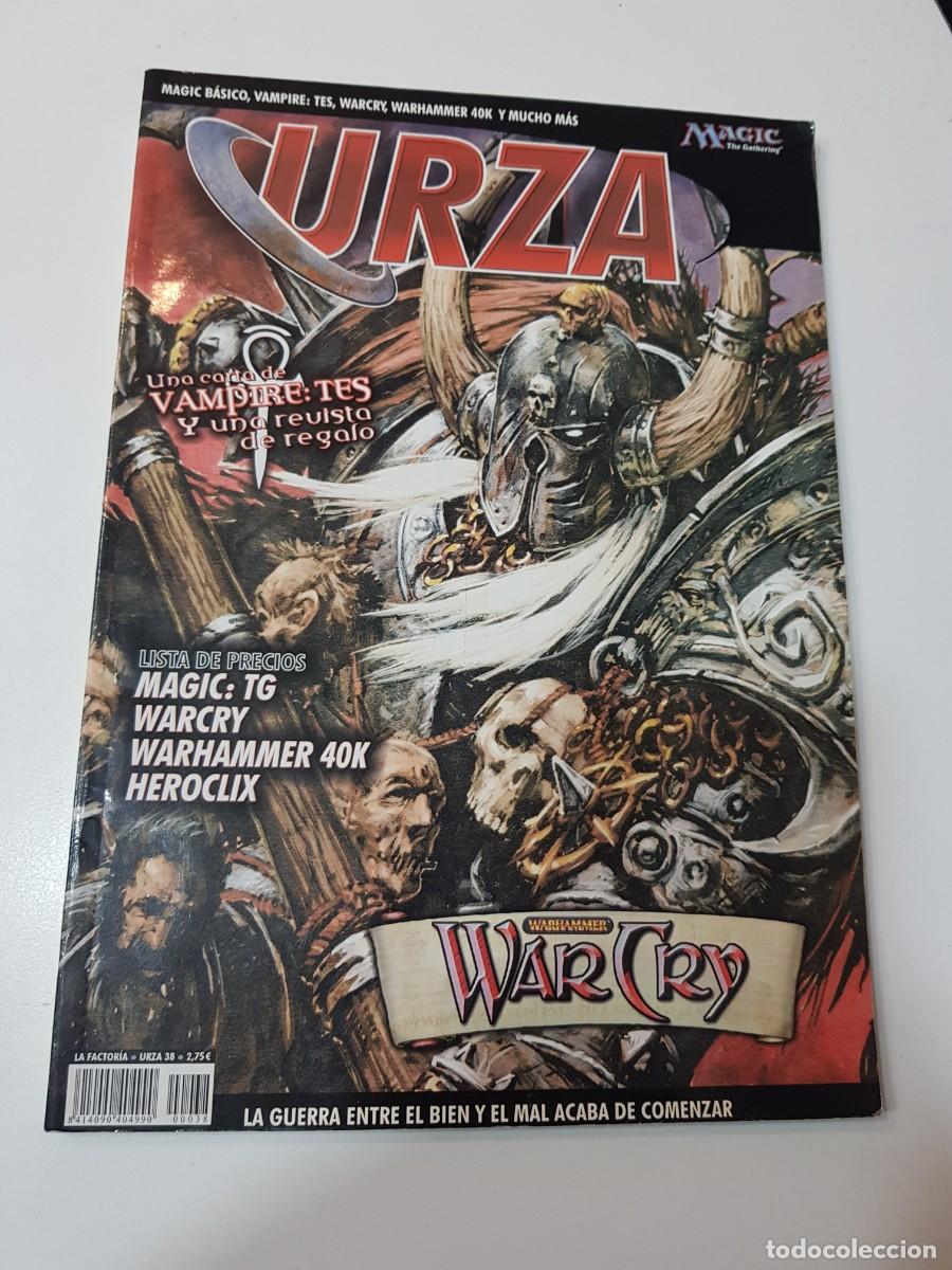 Otros Art&iacute;culos de Coleccionismo en Papel: Revista sobre juegos de cartas coleccionables URZA Num 38