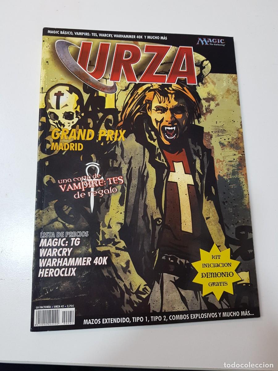 Otros Art&iacute;culos de Coleccionismo en Papel: Revista sobre juegos de cartas coleccionables URZA Num 42