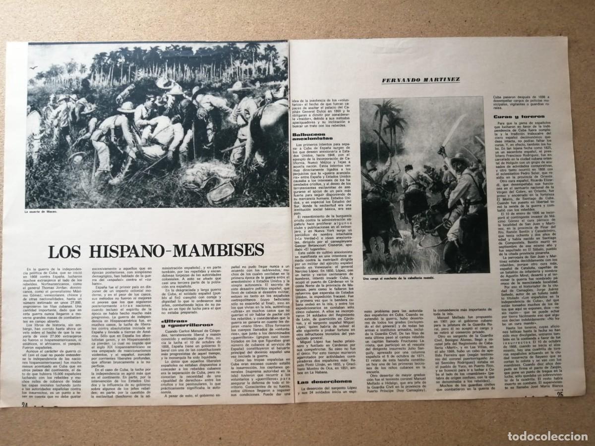 Otros Art&iacute;culos de Coleccionismo en Papel: REPORTAJE. LOS HISPANO MAMBISES