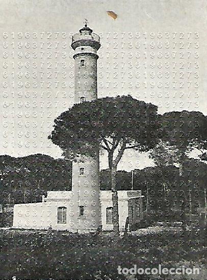 Otros Art&iacute;culos de Coleccionismo en Papel: SANLUCAR DE BARRAMEDA FARO DE SAN GERONIMO CLIPPING ANTIGUO 7X5 M22