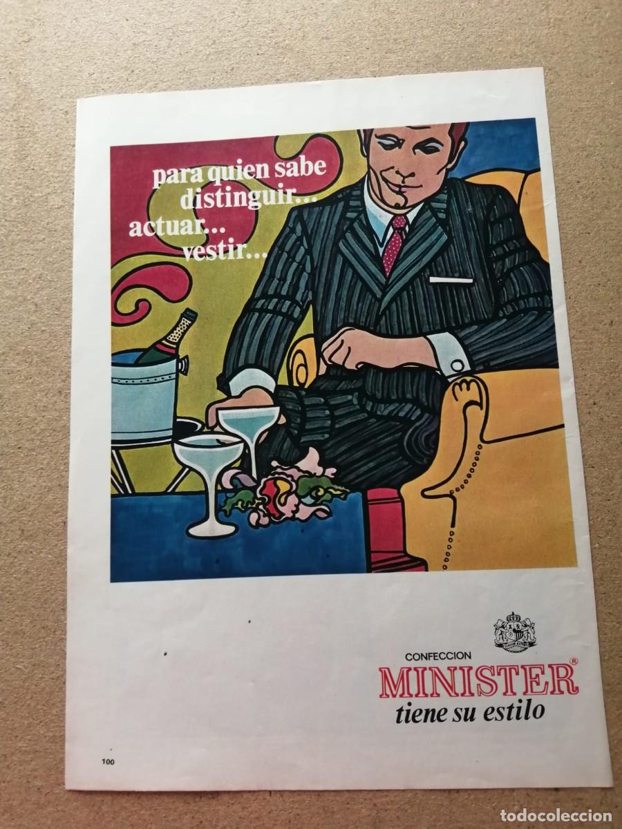 Collectionnisme Papier divers: ANUNCIO. CONFECCION MINISTER