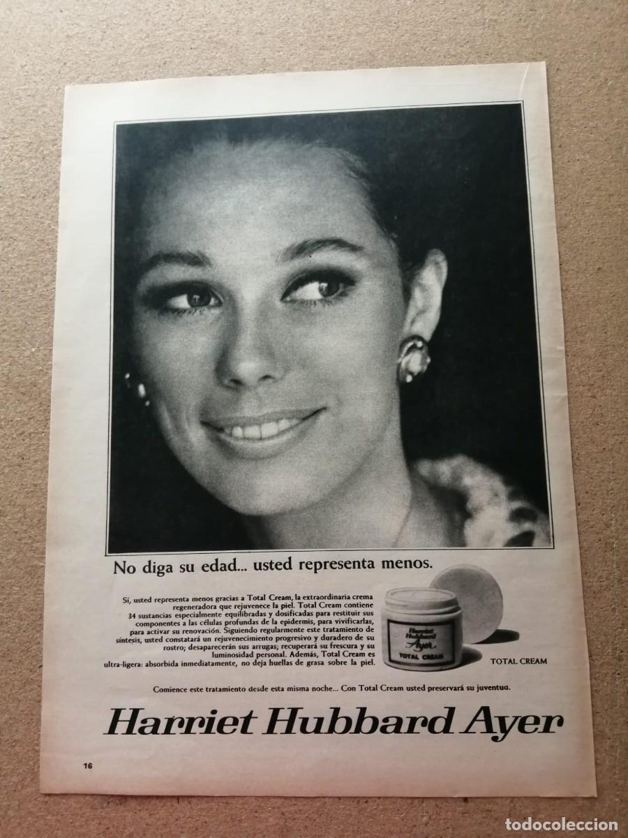 Collectionnisme Papier divers: ANUNCIO. CREMA DE BELLEZA HARRIET HUBBARD AYER