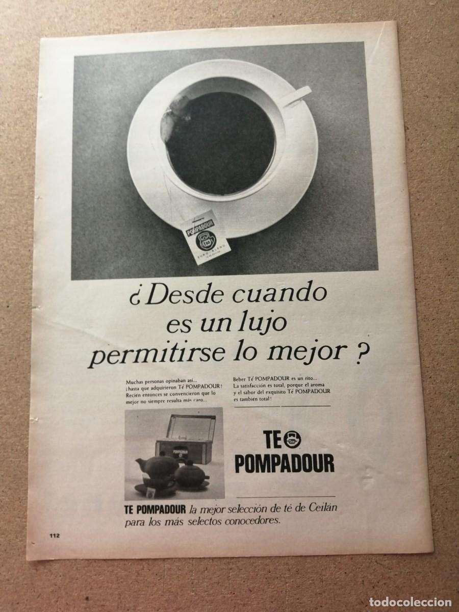 Otros Art&iacute;culos de Coleccionismo en Papel: ANUNCIO. TE POMPADOUR
