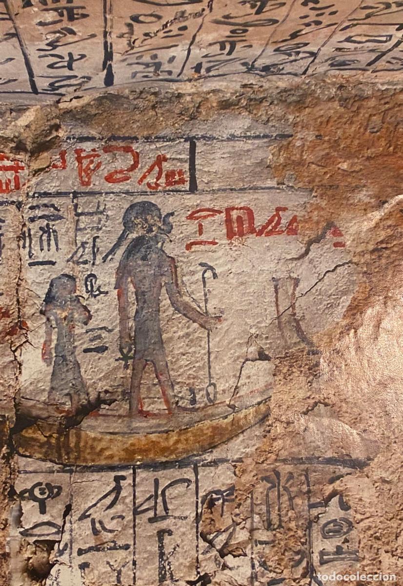 Otros Art&iacute;culos de Coleccionismo en Papel: Fotograf&iacute;a art&iacute;stica, p&aacute;gina completa de revista. Arqueolog&iacute;a, jerogl&iacute;ficos egipcios. Enmarcable.