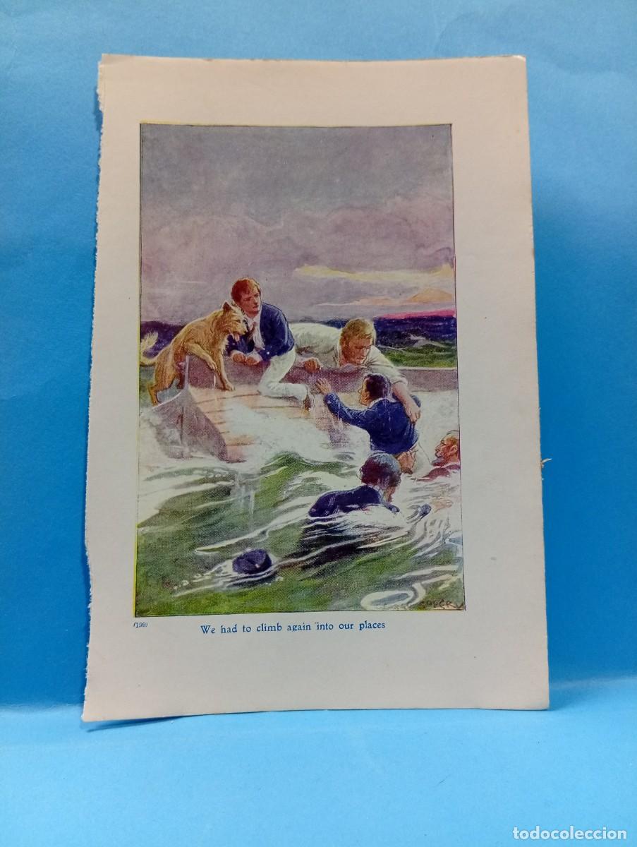 Otros Art&iacute;culos de Coleccionismo en Papel: ILUSTRACION DE LIBROS. MEDIDAS : 18.5 X 12.5 CM APROX.