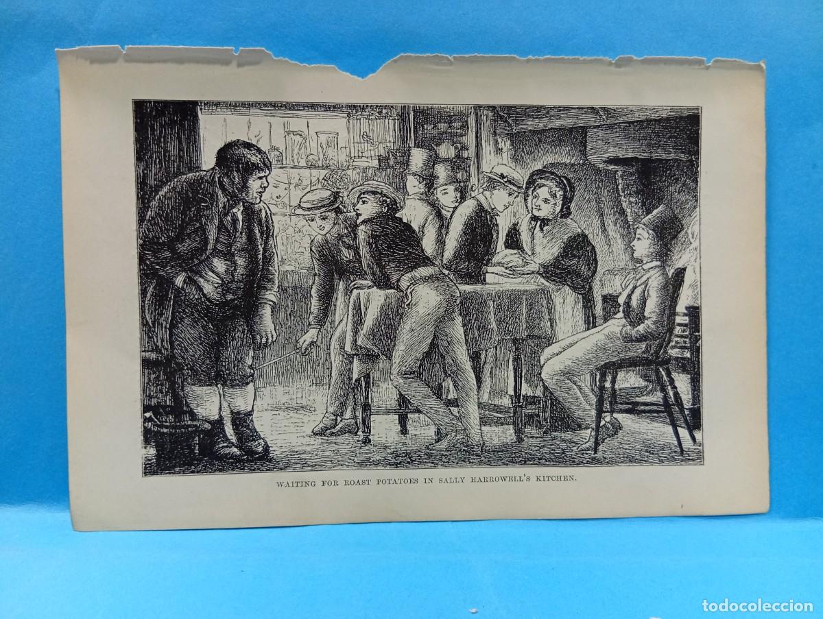 Otros Art&iacute;culos de Coleccionismo en Papel: ILUSTRACION DE LIBROS. MEDIDAS : 18.5 X 12.5 CM APROX.