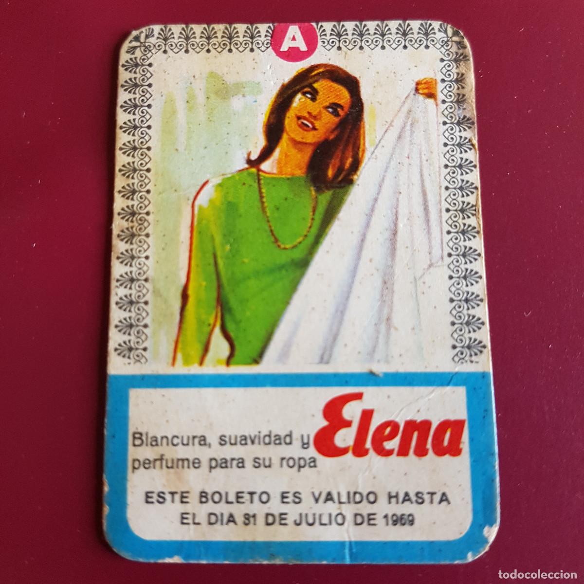 Otros Art&iacute;culos de Coleccionismo en Papel: DETERGENTE ELENA - CUPON 2 PUNTOS - 1969