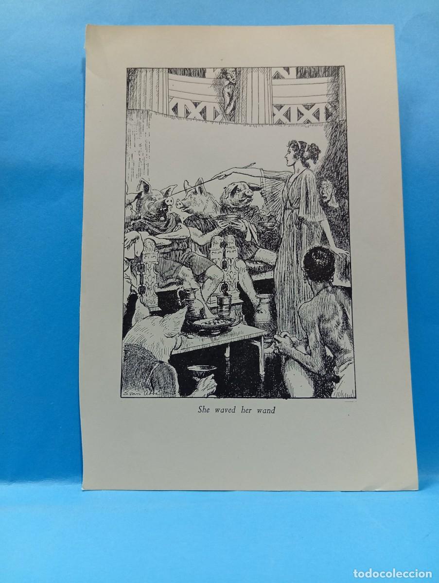 Altri oggetti di carta: ILUSTRACION DE LIBROS. MEDIDAS : 19.5 X 13 CM APROX.