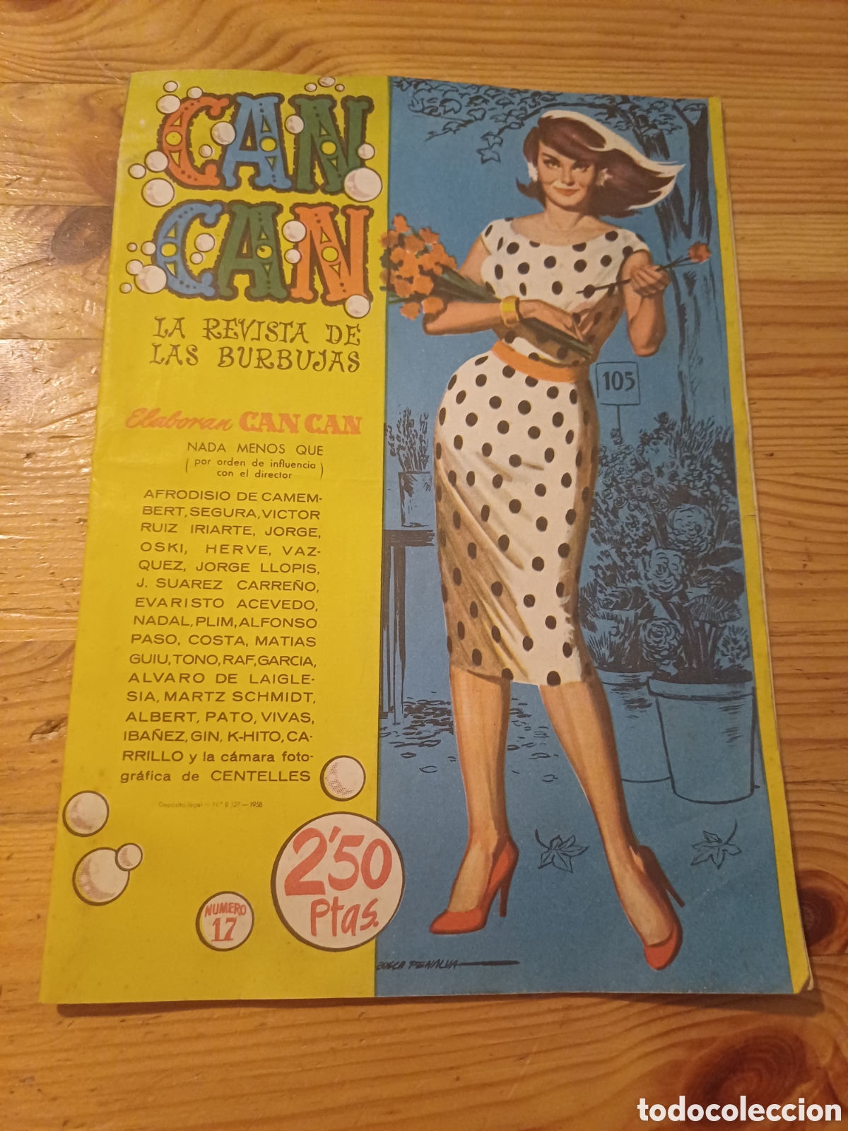 Otros Art&iacute;culos de Coleccionismo en Papel: Can Can 1958 Arturito Pop&oacute; Concurso Chotis Diana Dors - Sanchis Galindo Carrillo Iba&ntilde;ez Gin Segura