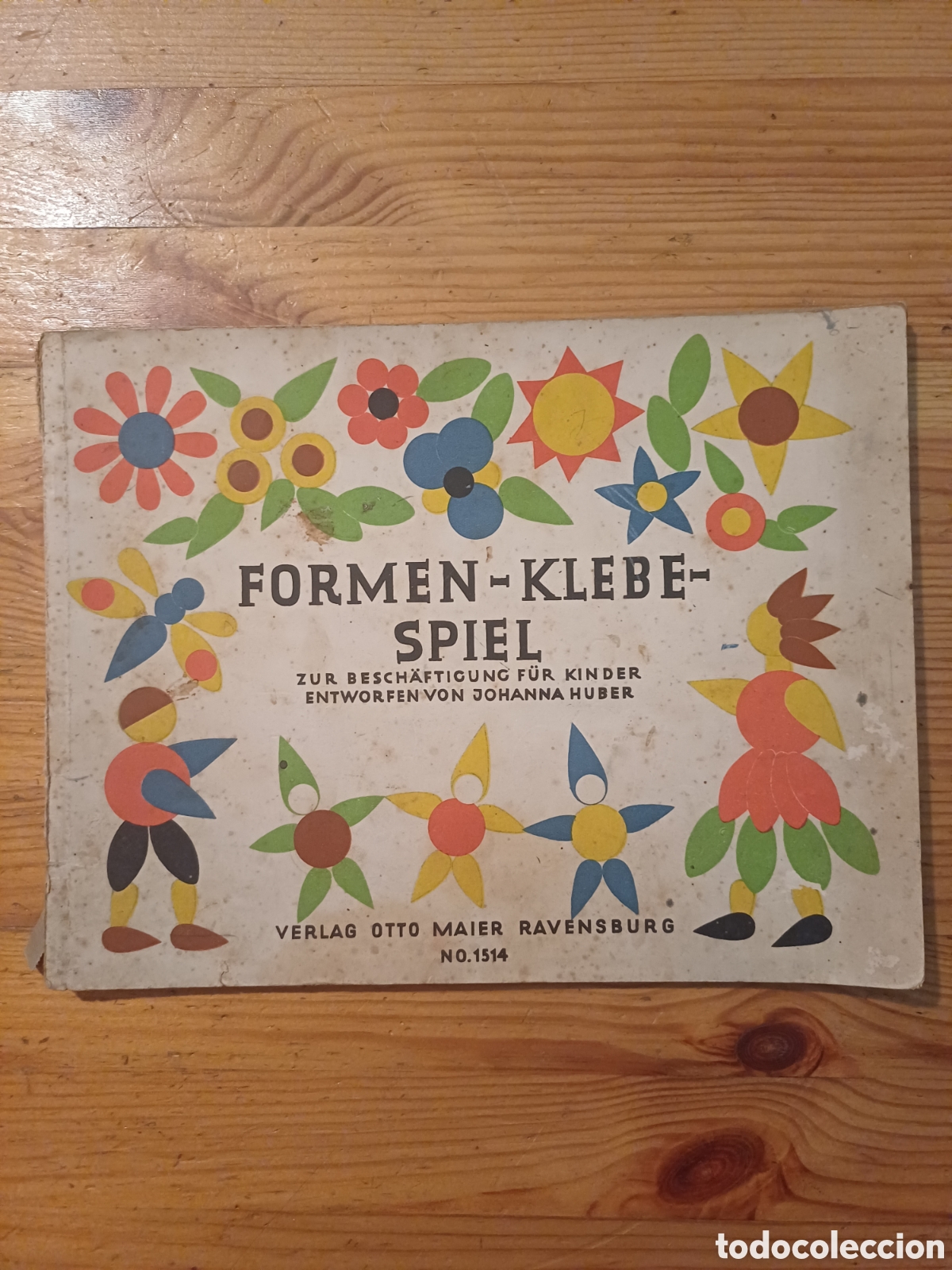 Otros Art&iacute;culos de Coleccionismo en Papel: Formen-Klebe-Spiel Otto Maier Ravensburg Manualidades ni&ntilde;os Alemania circa 1930
