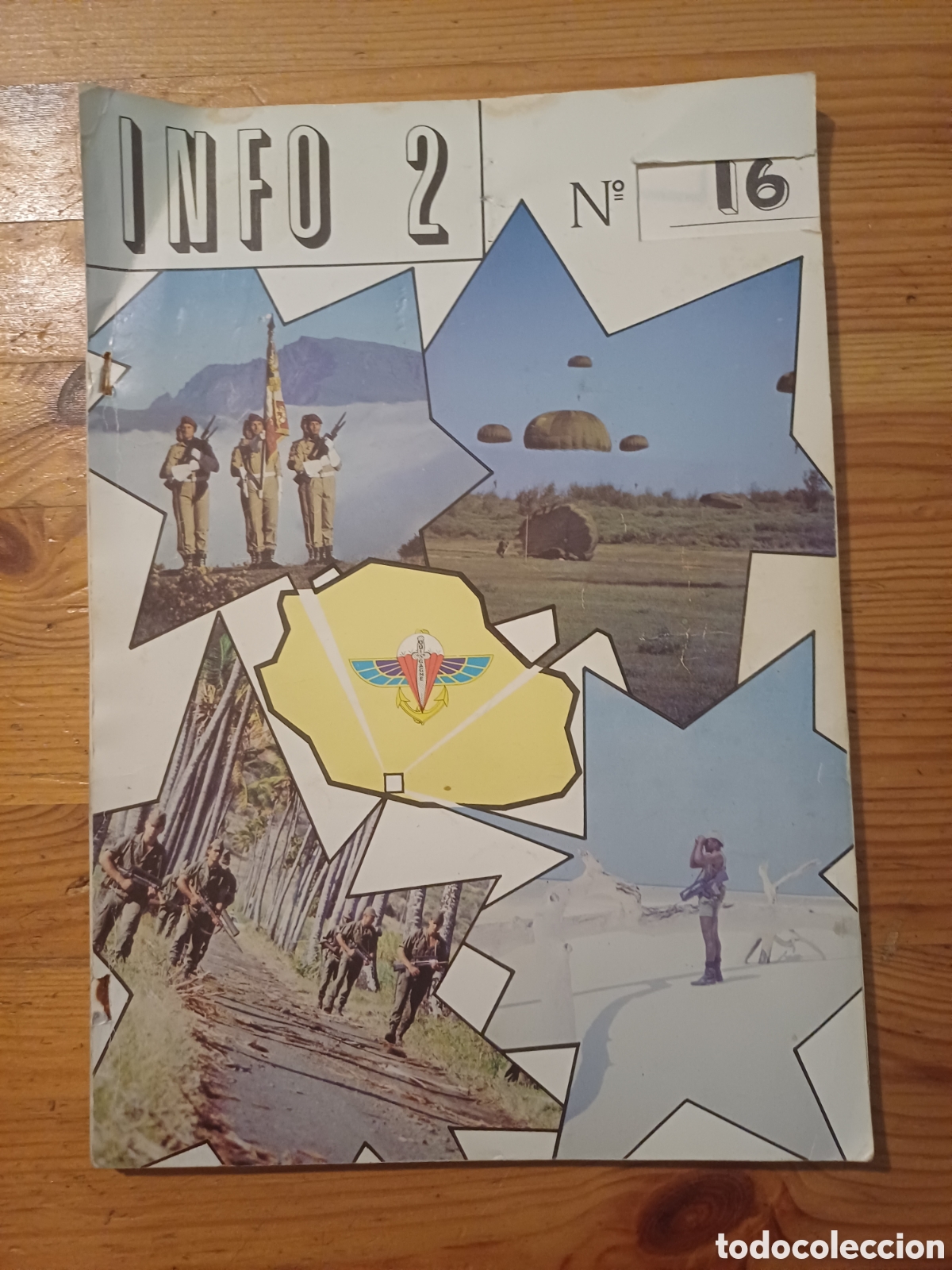 Otros Art&iacute;culos de Coleccionismo en Papel: Boletin 2&deg; RPIMa Regimiento de Paracaidistas de Infanter&iacute;a de Marina Francia Ejercito Militar 1987