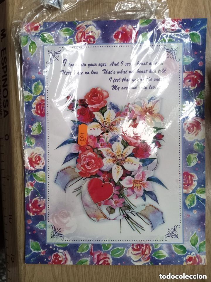 Otros Art&iacute;culos de Coleccionismo en Papel: PAQUETE FOLIOS DECORADOS PARA ESCRIBIR CARTAS - N 15