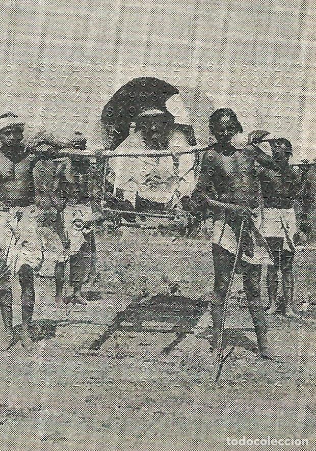 Altri oggetti di carta: MISIONERO KONDOS DE DIGUI 7X5 CLIPPING MUY ANTIGUO F03