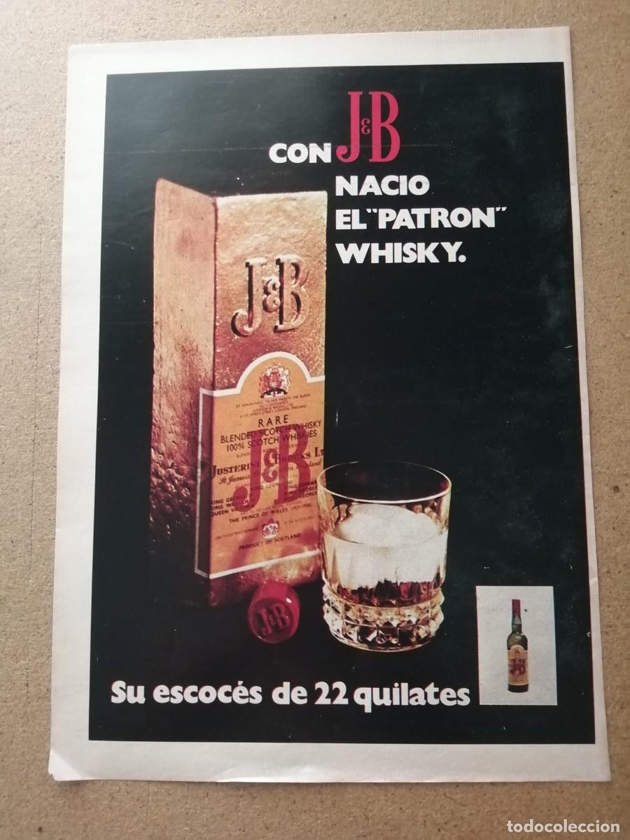 Otros Art&iacute;culos de Coleccionismo en Papel: ANUNCIO. WHISKY JB..