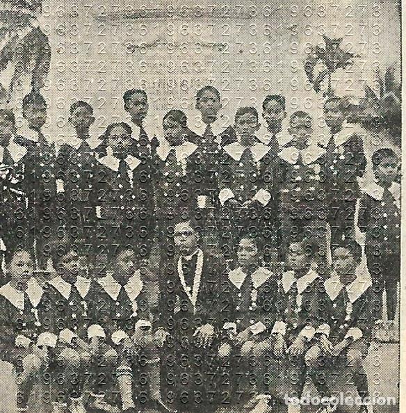 Otros Art&iacute;culos de Coleccionismo en Papel: FILIPINAS NAYA COLEGIO SANTA ISABEL 5X5 CLIPPING MUY ANTIGUO F03