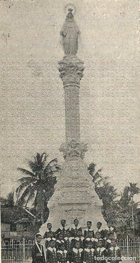 Otros Art&iacute;culos de Coleccionismo en Papel: FILIPINAS NAYA COLEGIO SANTA ISABEL 8X4 CLIPPING MUY ANTIGUO F03